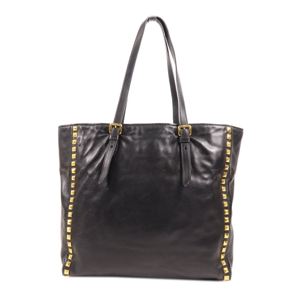 Miu Miu GHW Tote Bag - Black, Lambskin Leather 