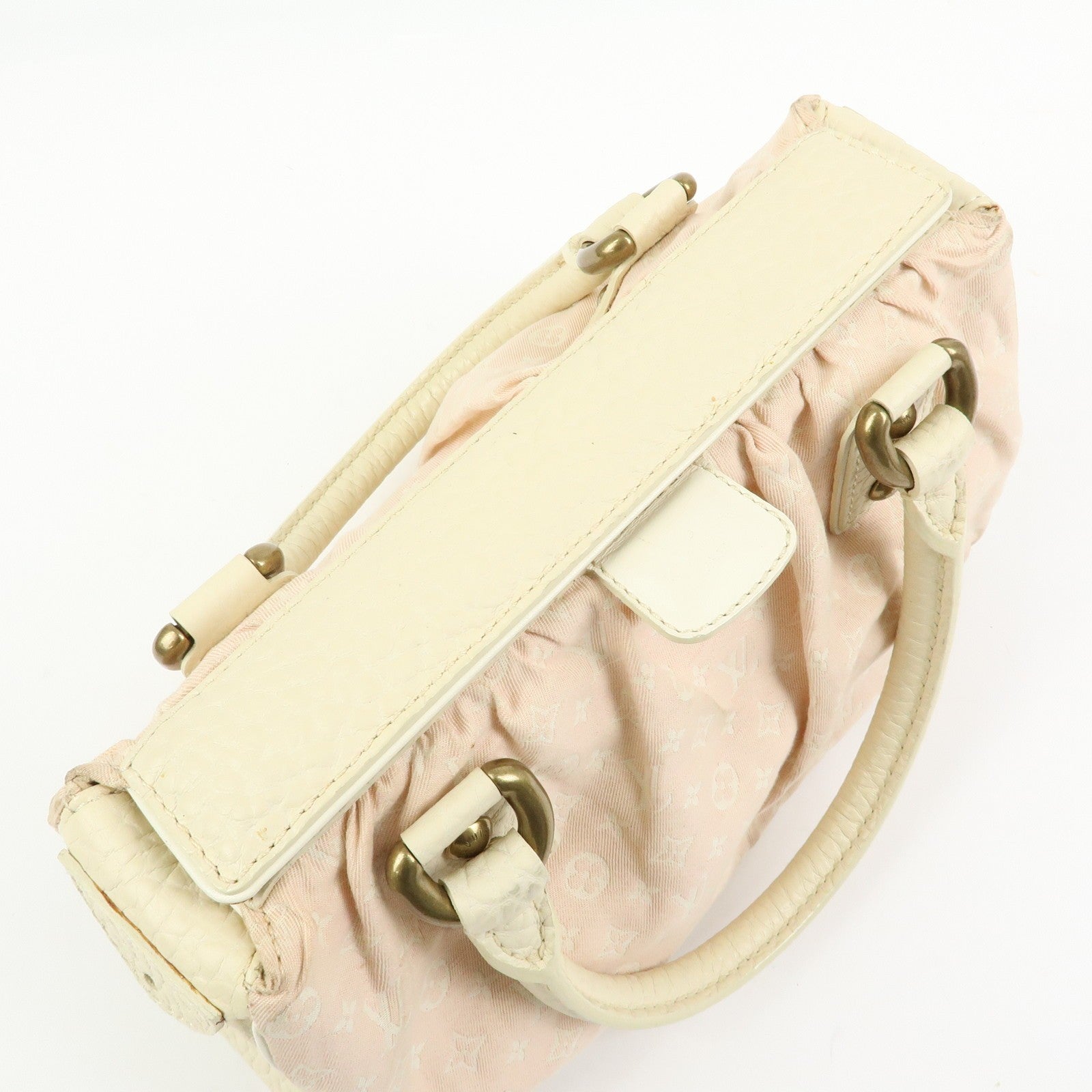 Louis Vuitton Hand Bag - Rose, Monogram Mini Lin Canvas