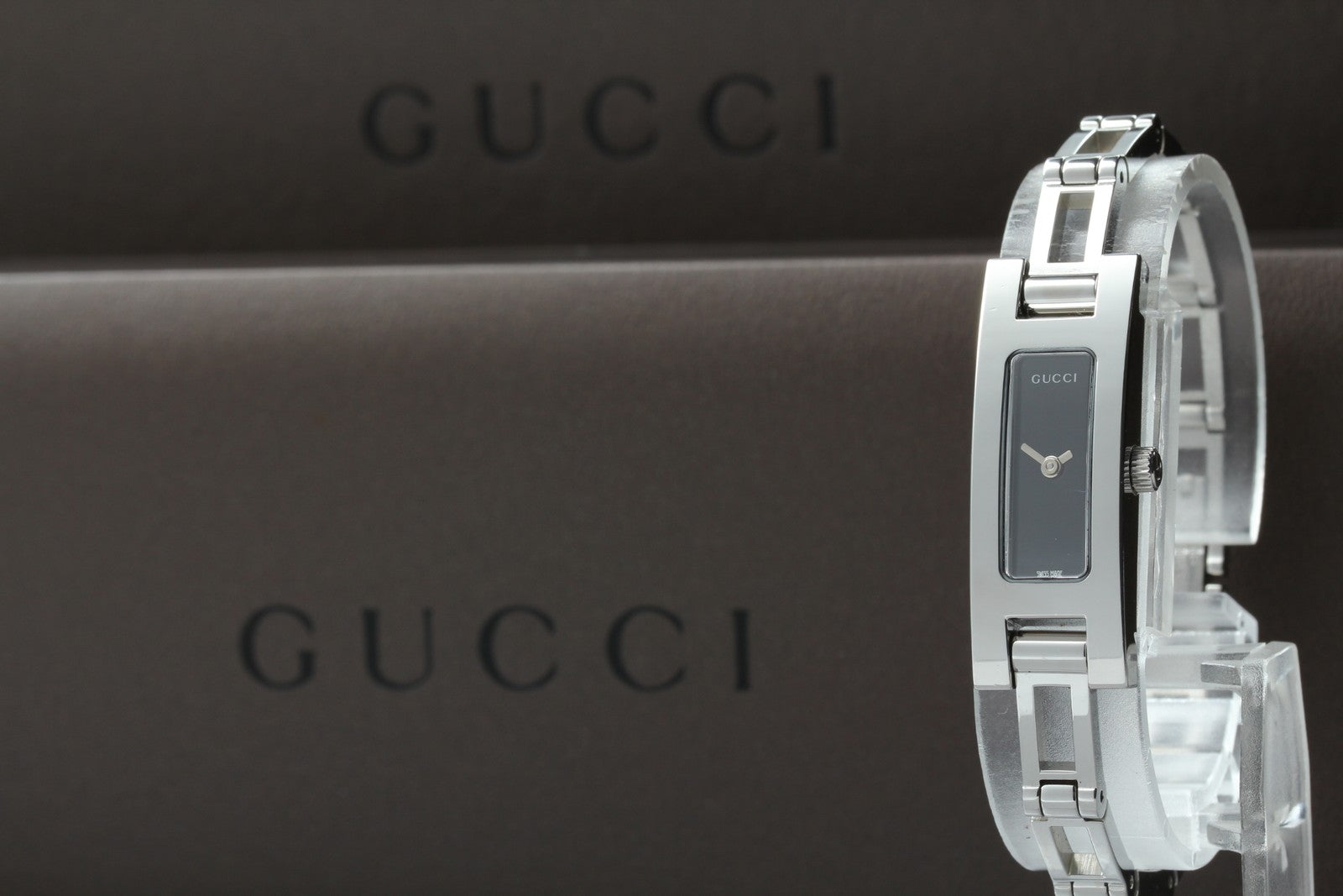 Gucci 3900L Wristwatch - Silver, Stainless Steel