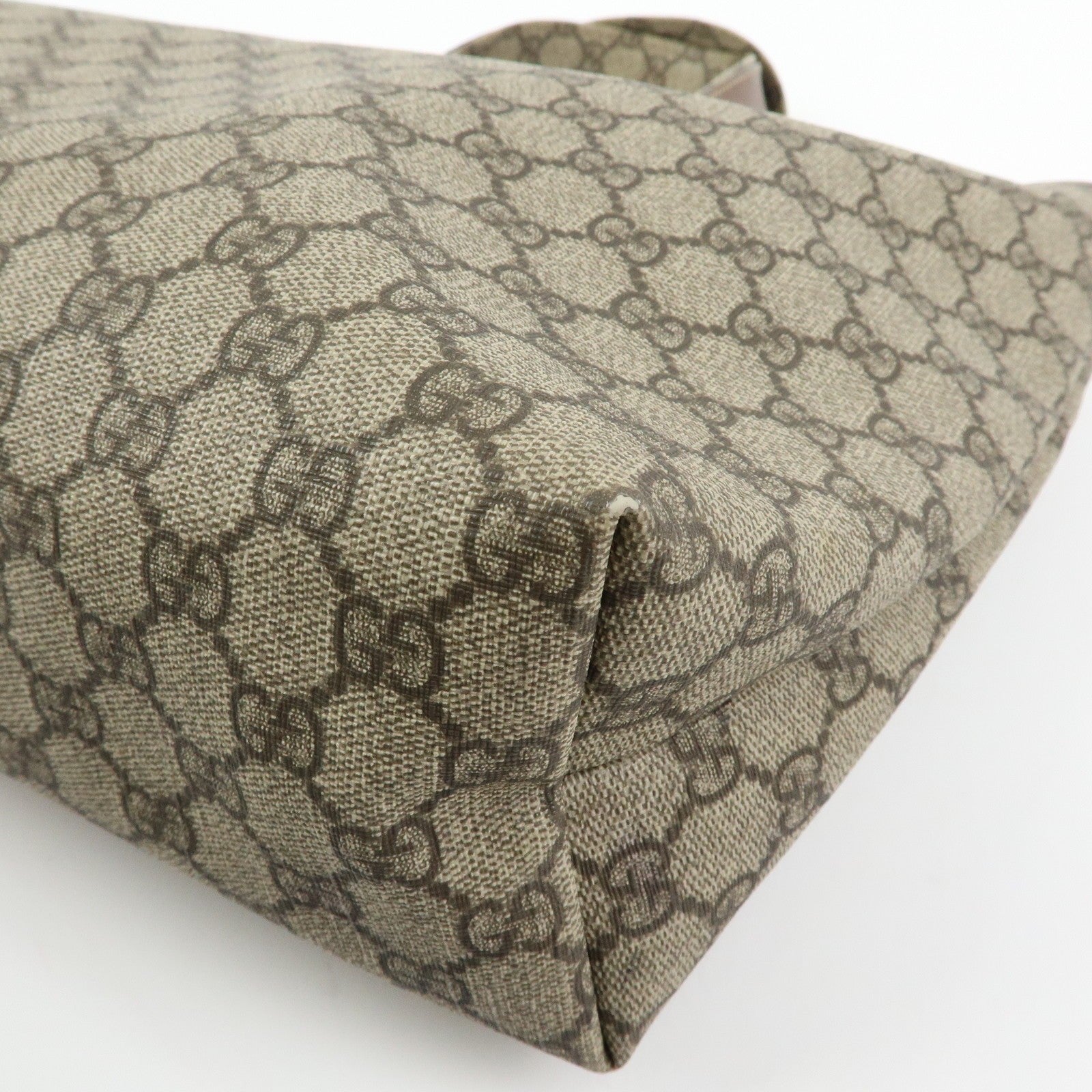 Gucci Tote Bag - Brown, GG Supreme Leather