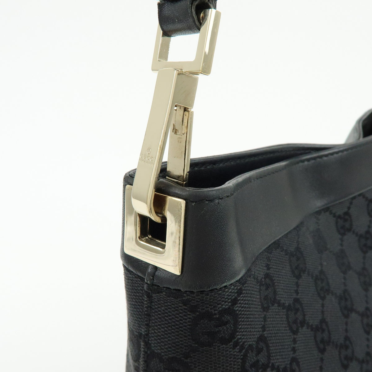 Gucci Shoulder Bag - Black, GG Canvas Leather