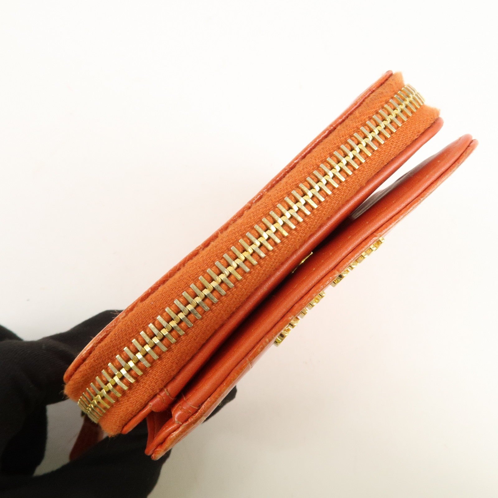 Miu Miu Wallet - Orange, Leather