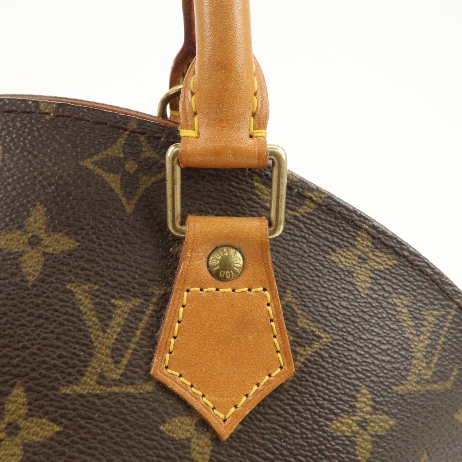 Louis Vuitton Monogram Ellipse MM Handbag - Brown, Monogram Canvas