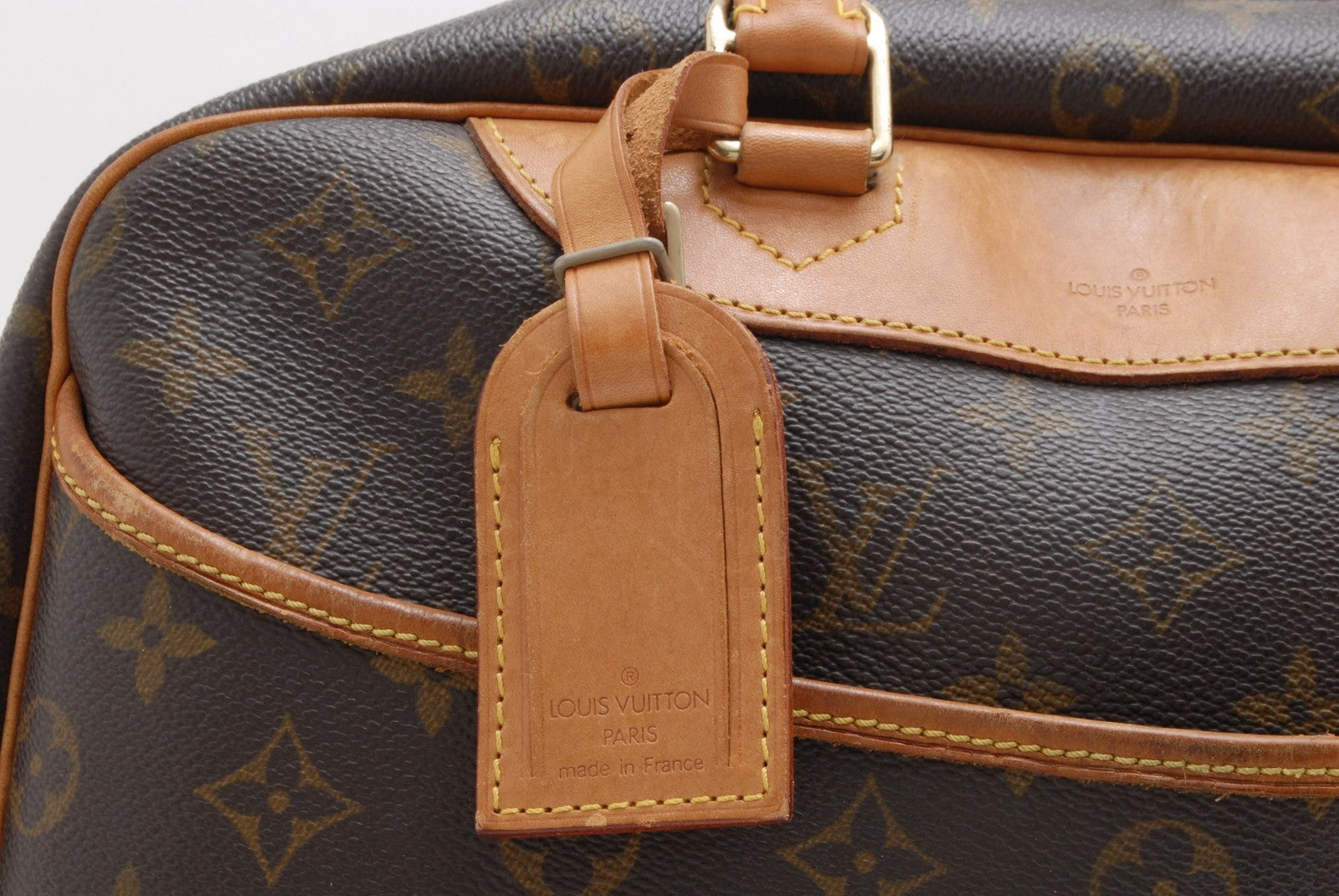 Louis Vuitton Louis Deauville Hand Bag - Brown, Leather