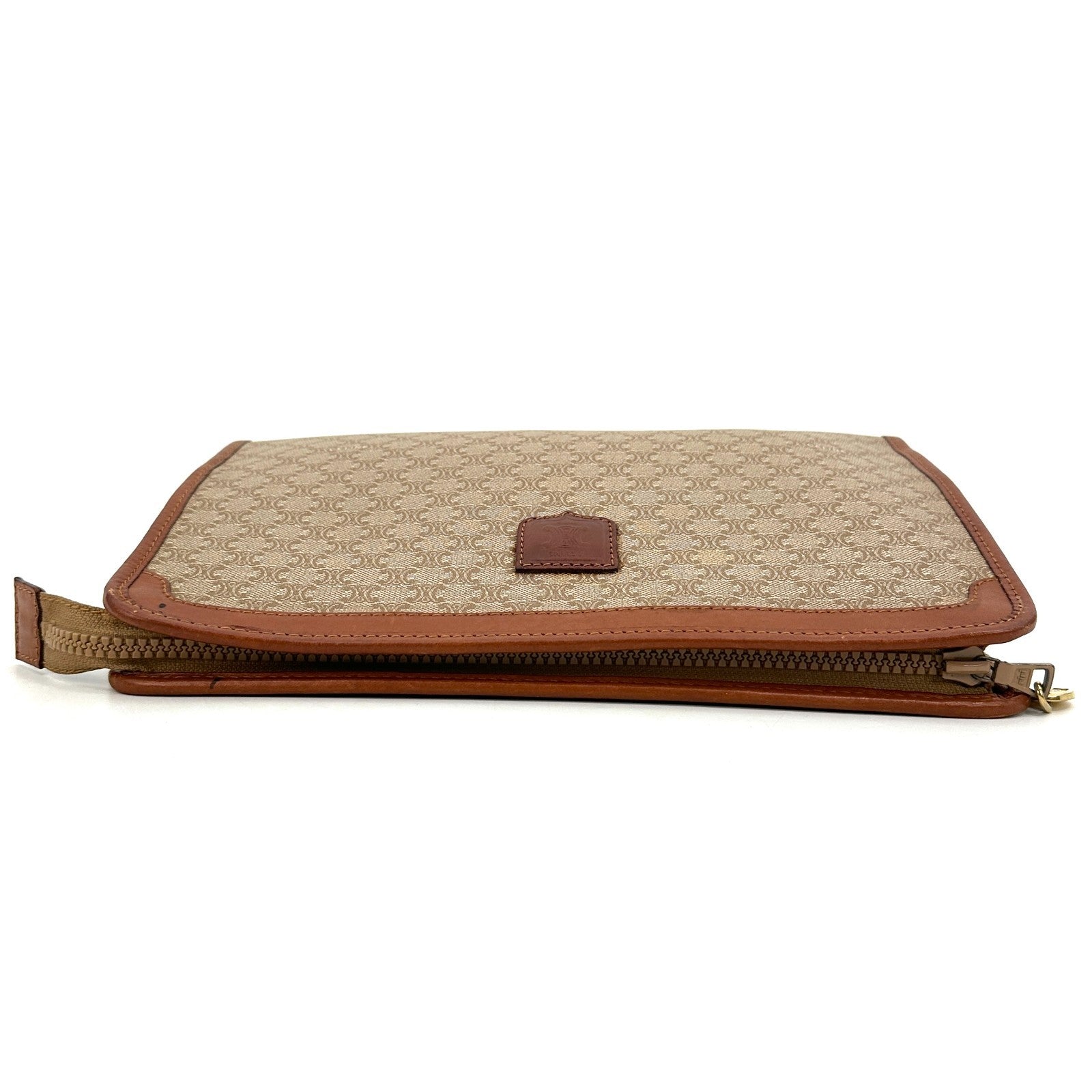 Celine C Clutch Bag - Brown, Leather