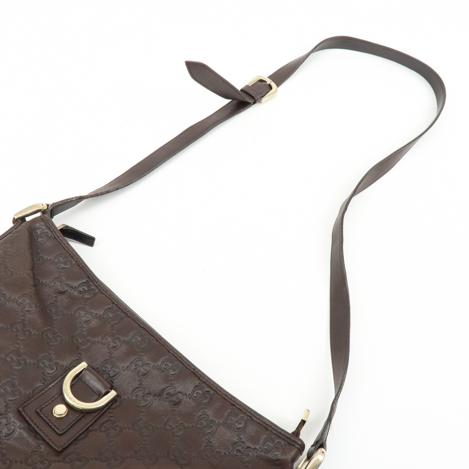 Gucci Abbey Shoulder Bag - Brown, Leather