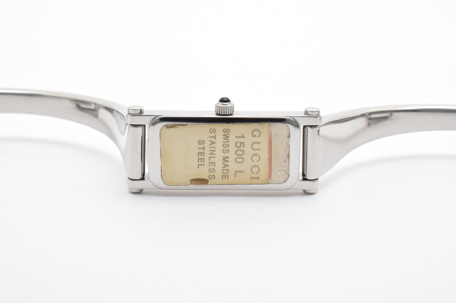 Gucci 1500L Wristwatch - Black, Stainless Steel