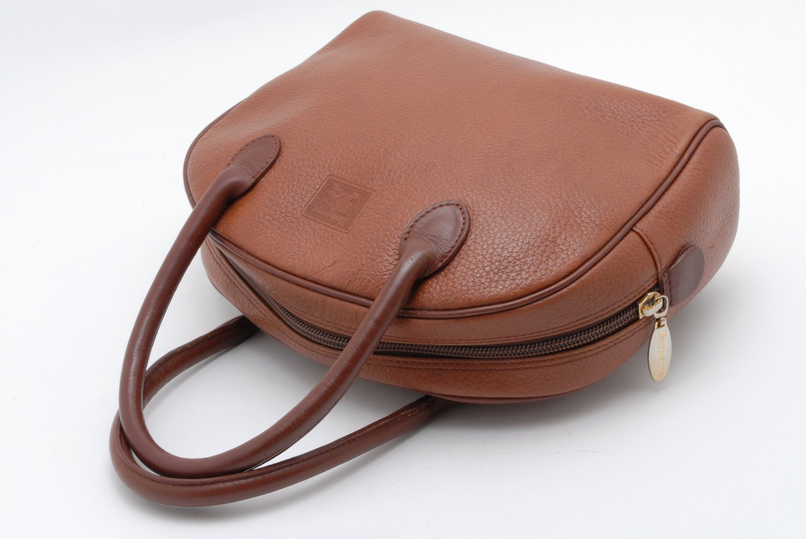 Burberrys Nova Hand Bag - Brown, Leather