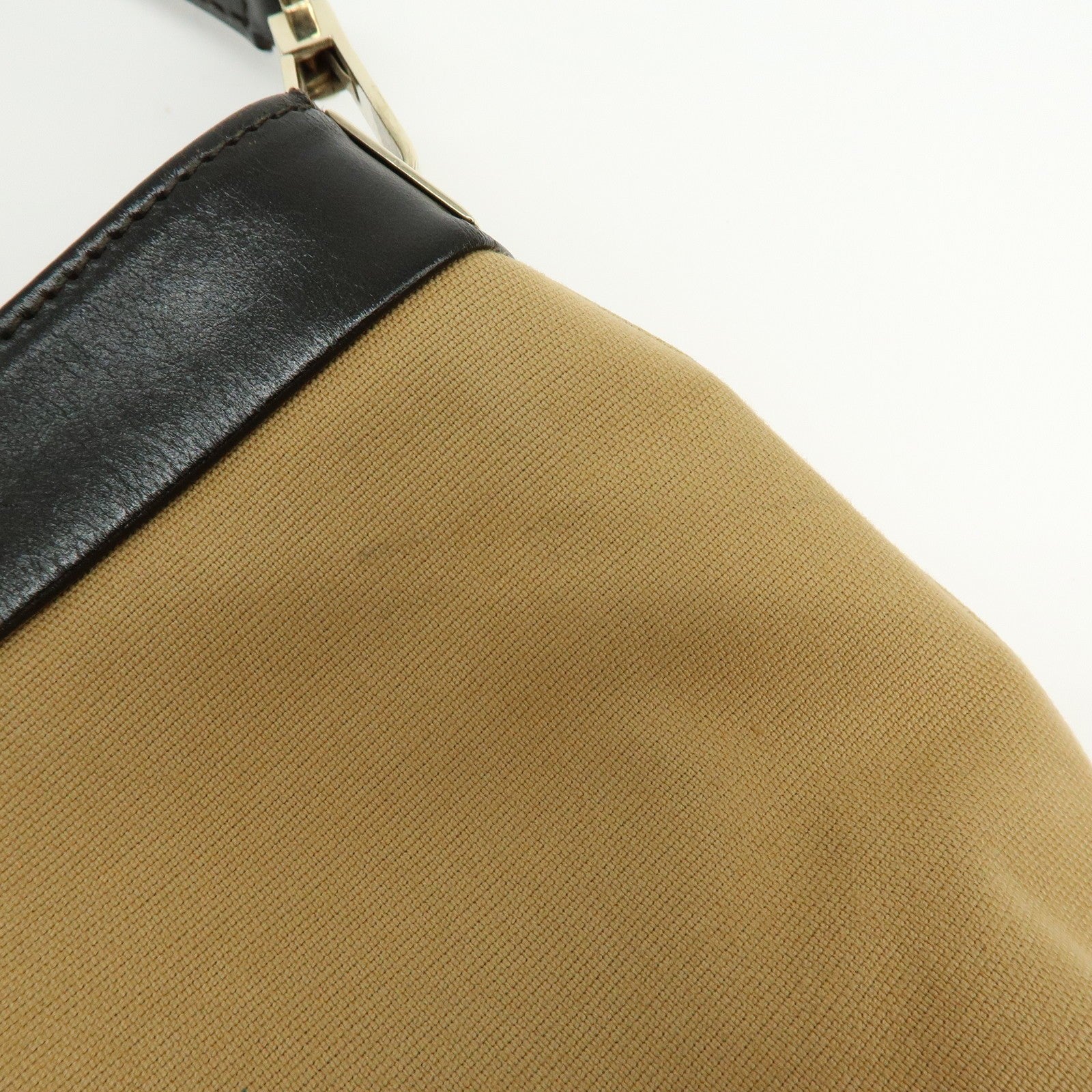 Gucci Sherry Shoulder Bag - Beige, Brown, Canvas, Leather