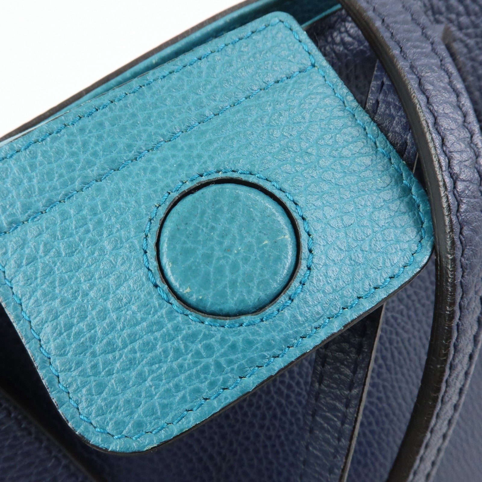 Gucci Tote Bag - Navy, Leather