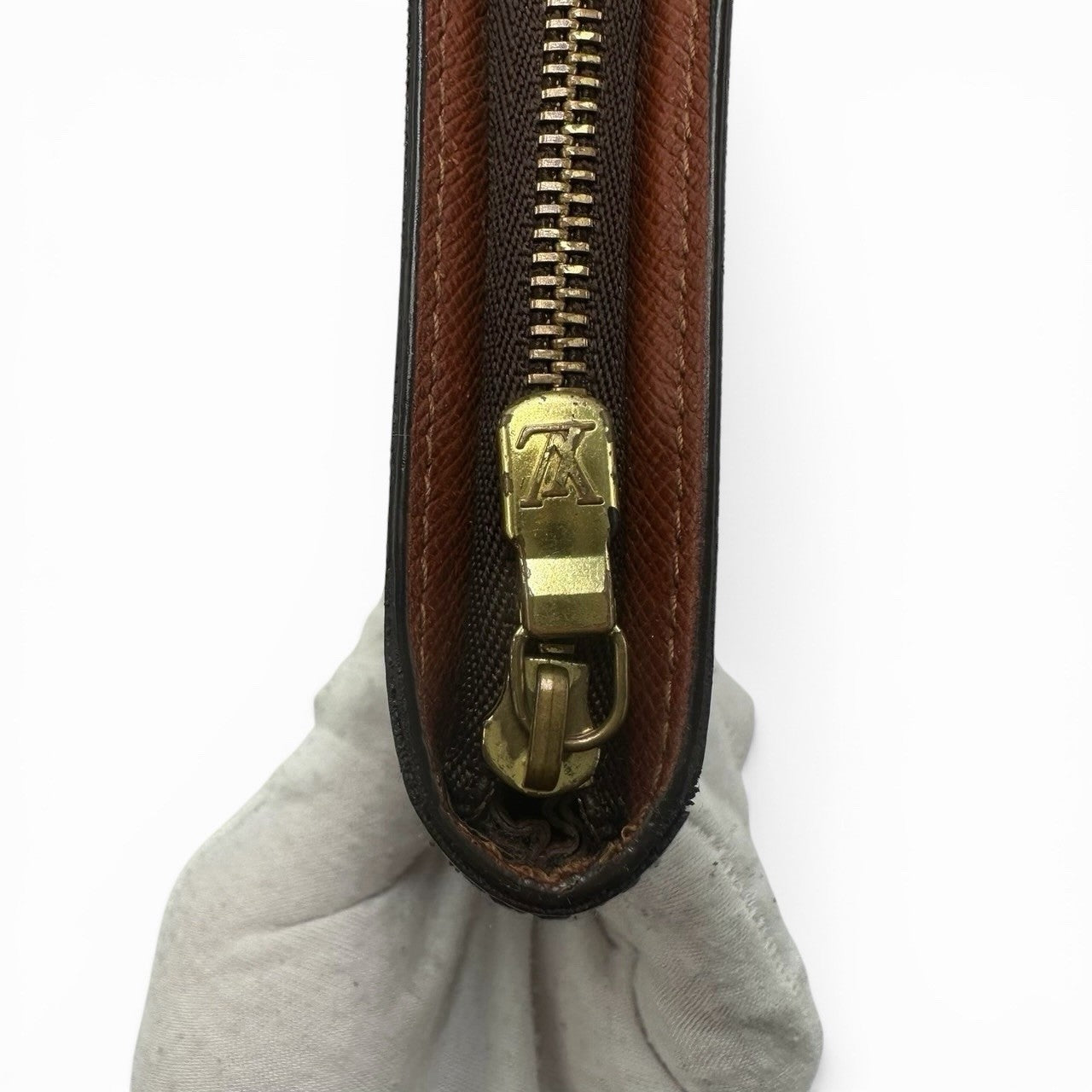 Louis Vuitton Portemonnaie Zip-Around Wallet - Brown, Monogram