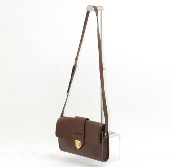 Saint Laurent Vintage Shoulder Cross Body Bag - Brown, Leather 