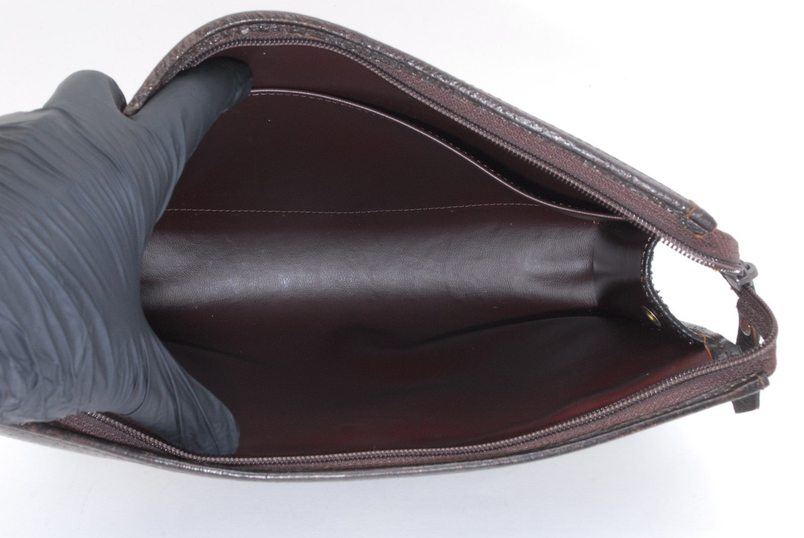 Burberry Nova Check Clutch - Beige, Canvas