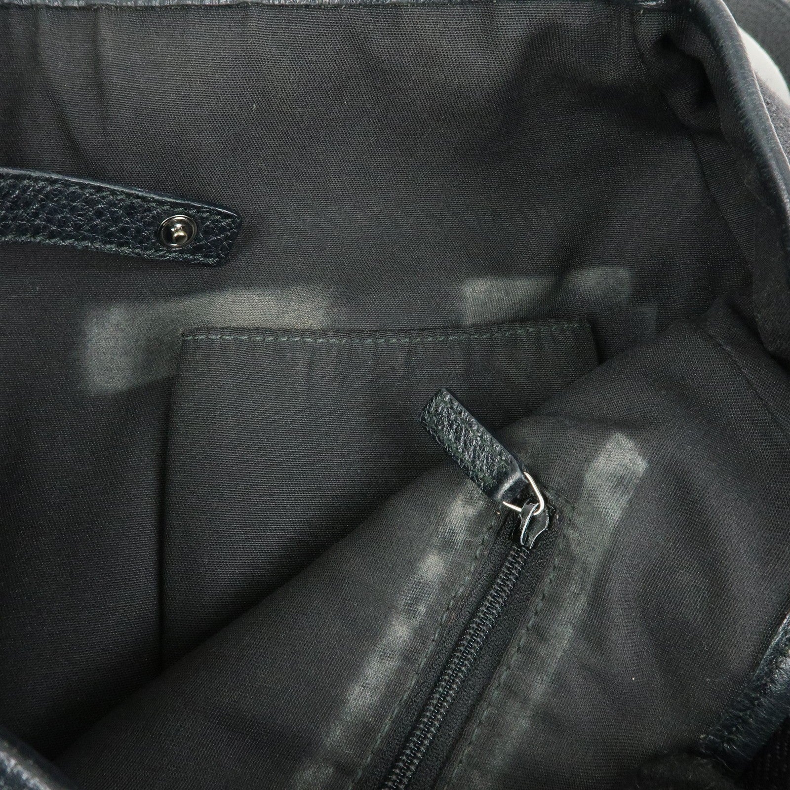 Gucci Abbey GG Monogram Tote Bag - Black, Denim 