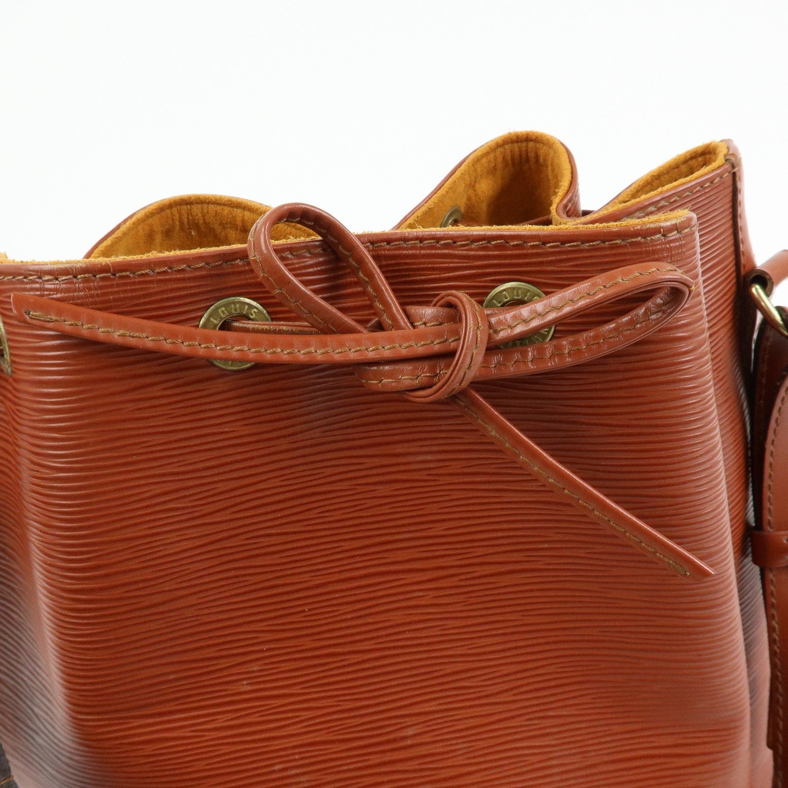 Louis Vuitton Epi Petit Noe Shoulder Bag - Kenya Brown, Epi Leather