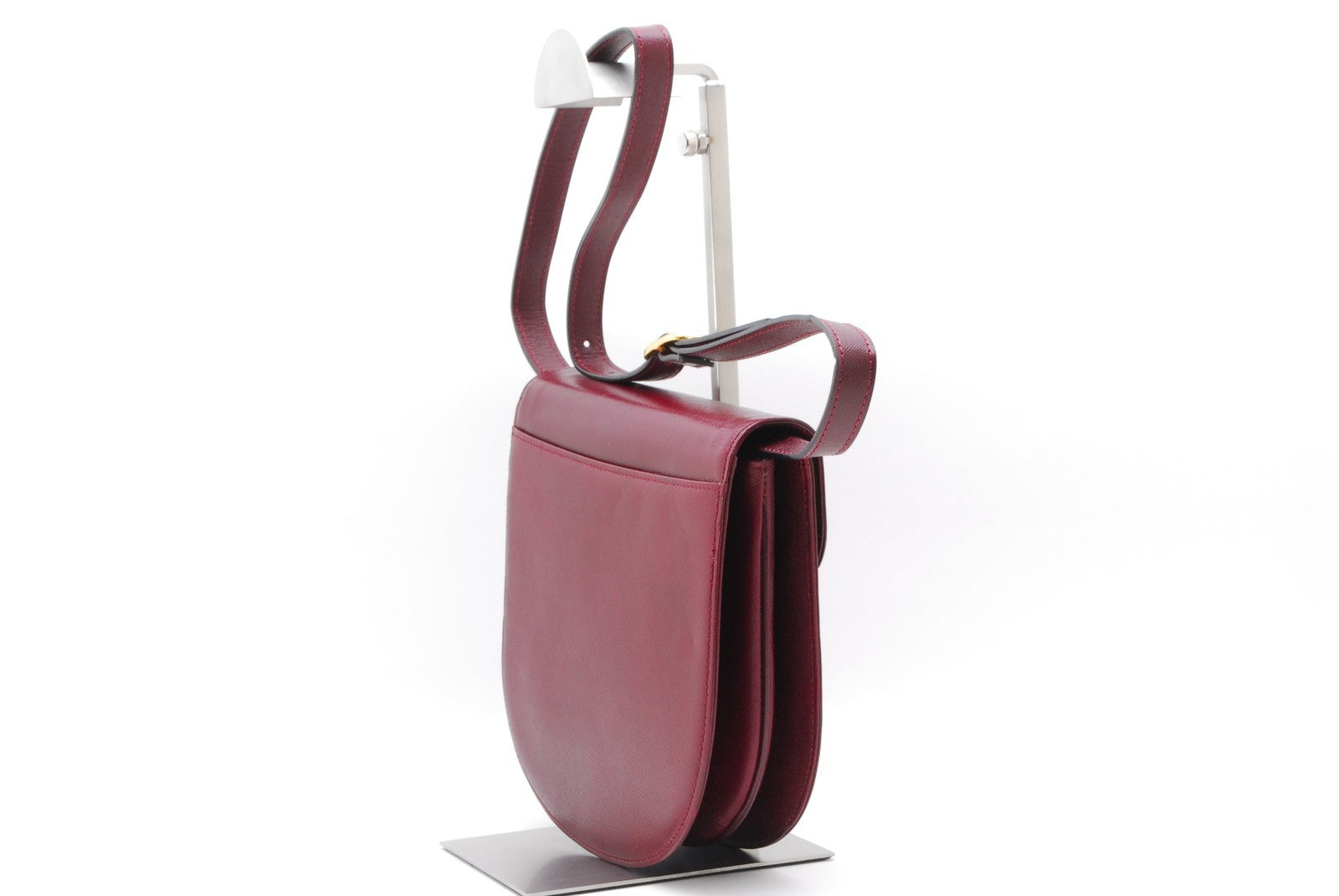 Saint Laurent Yves Shoulder Bag - Red Bordeaux, Leather