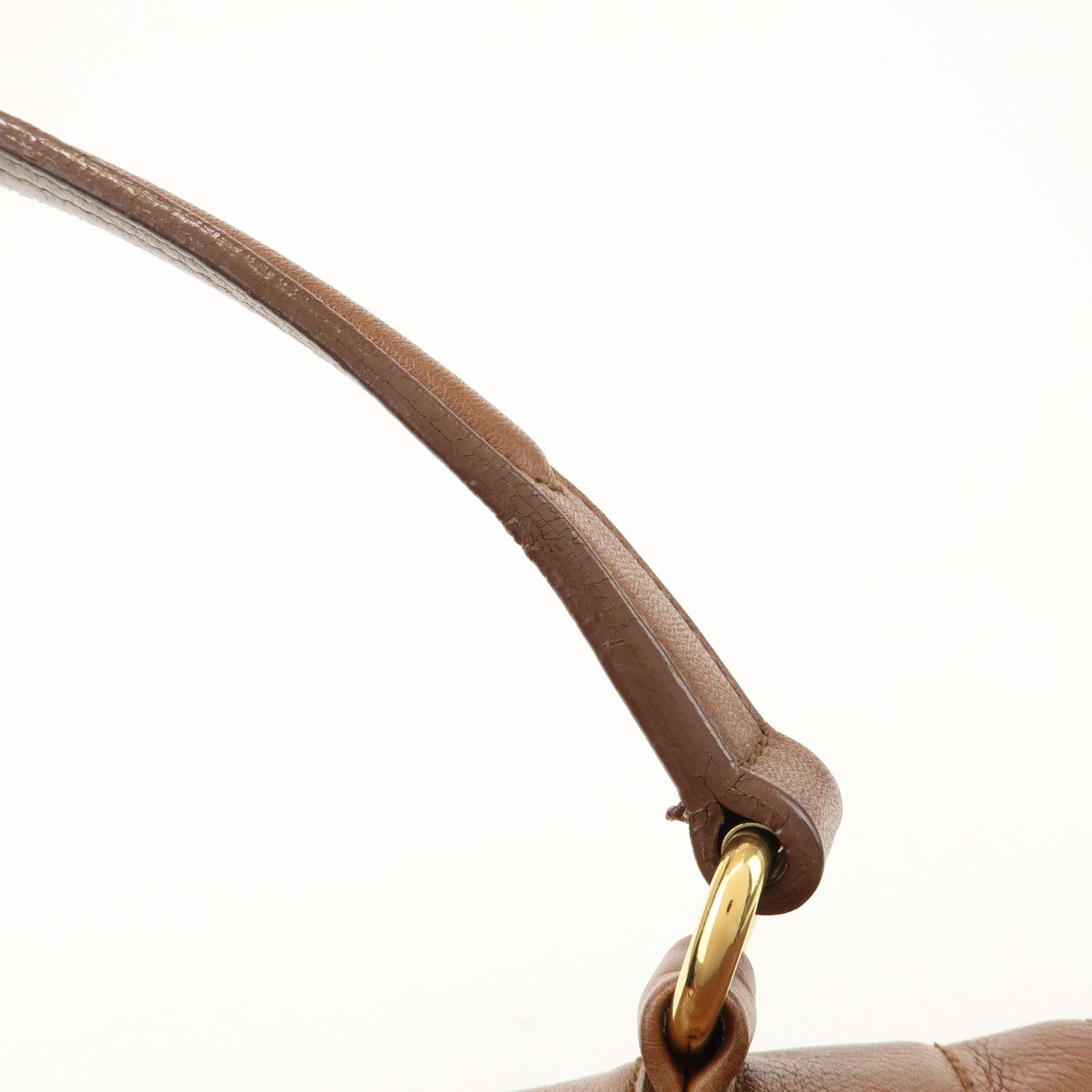Saint Laurent Muse Two Hand Bag - Brown, Leather Canvas