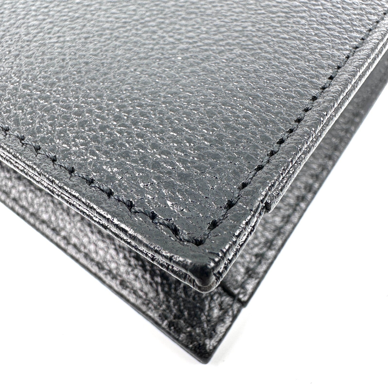 Saint Laurent Yves Clutch Bag - Black, Leather