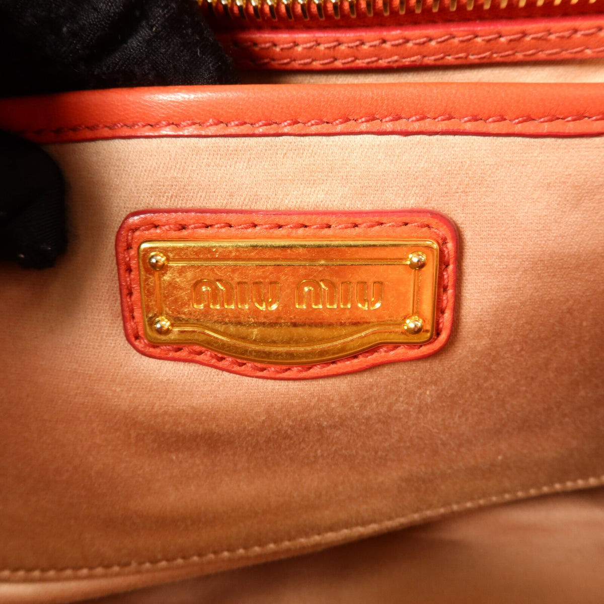 Miu Miu GHW 2 Way Shoulder Bag - Red, Lambskin Leather