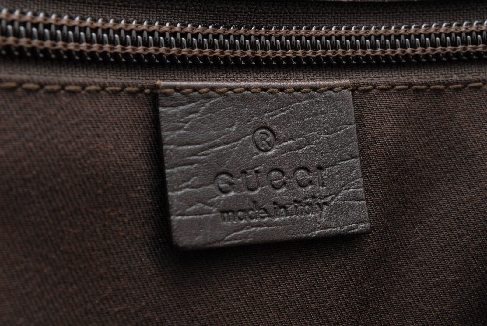 Gucci GG Supreme Tote Bag - Beige Brown, PVC Leather