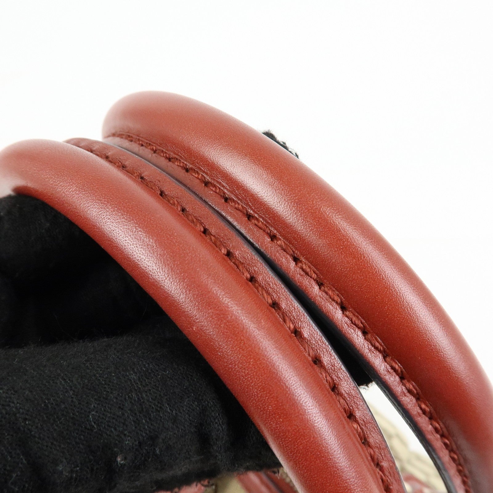 Gucci 2 Way Bag - Beige, Canvas Leather