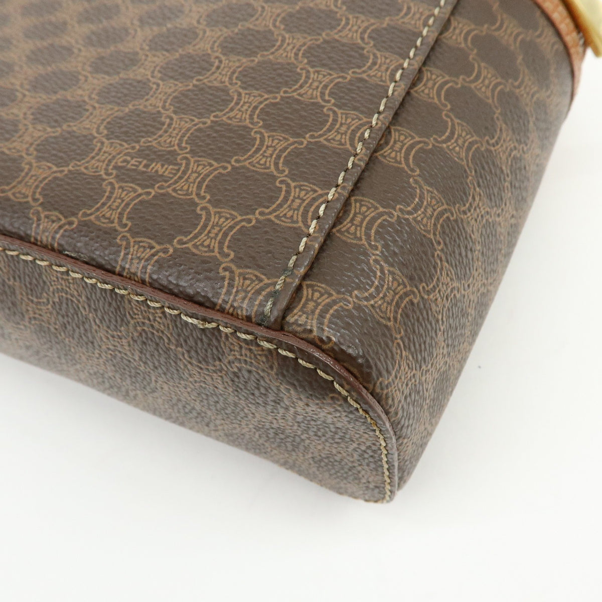 Celine Hand Bag - Brown, PVC Leather