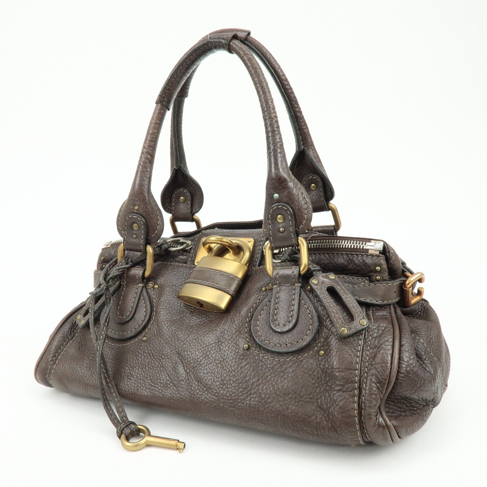 Chloe Paddington Tote Bag - Dark Brown, Leather- RARE!