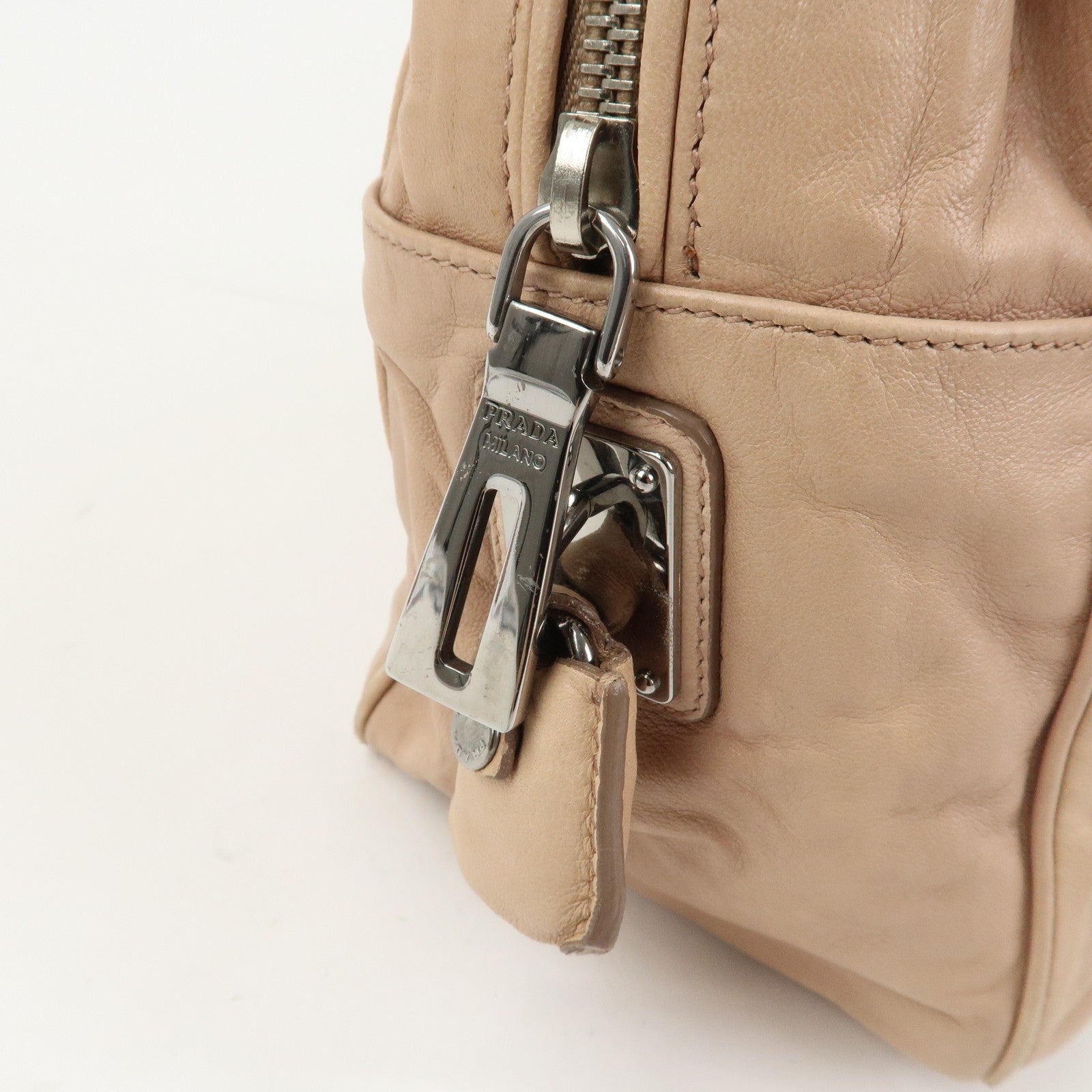 Prada Shoulder Bag - Pink Beige, Leather