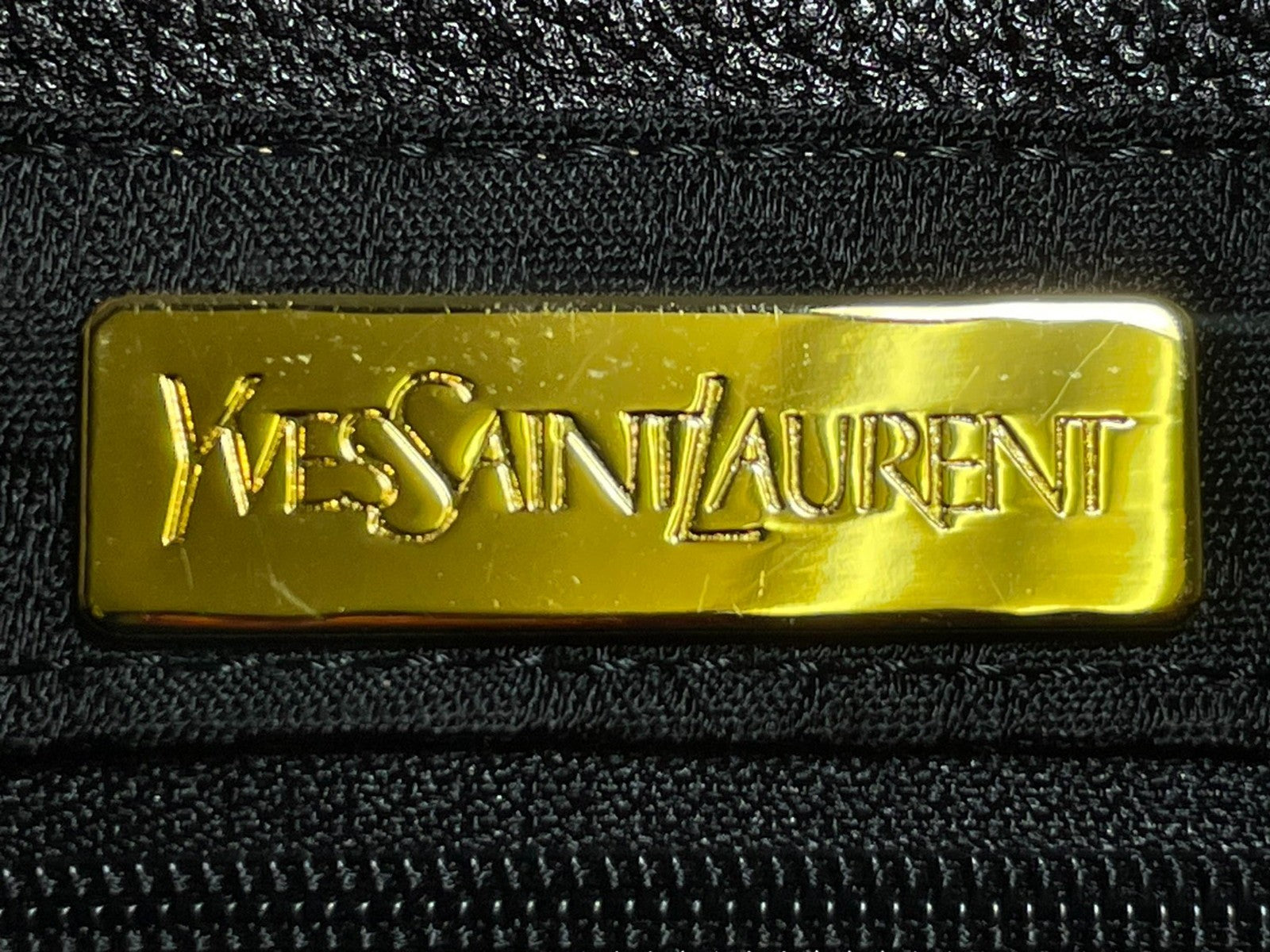 Saint Laurent Yves Hand Tote Bag - Black, Leather