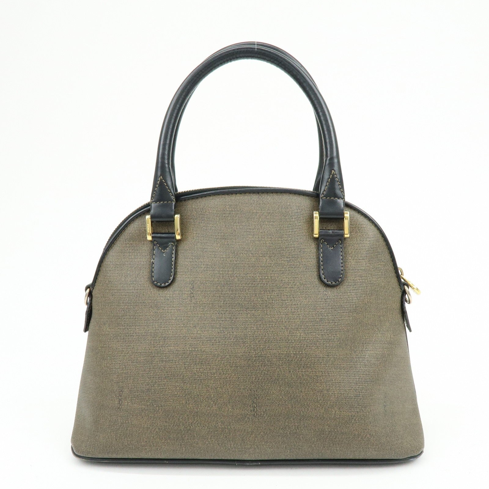 Fendi 2Way Bag Handbag - Brown, Leather