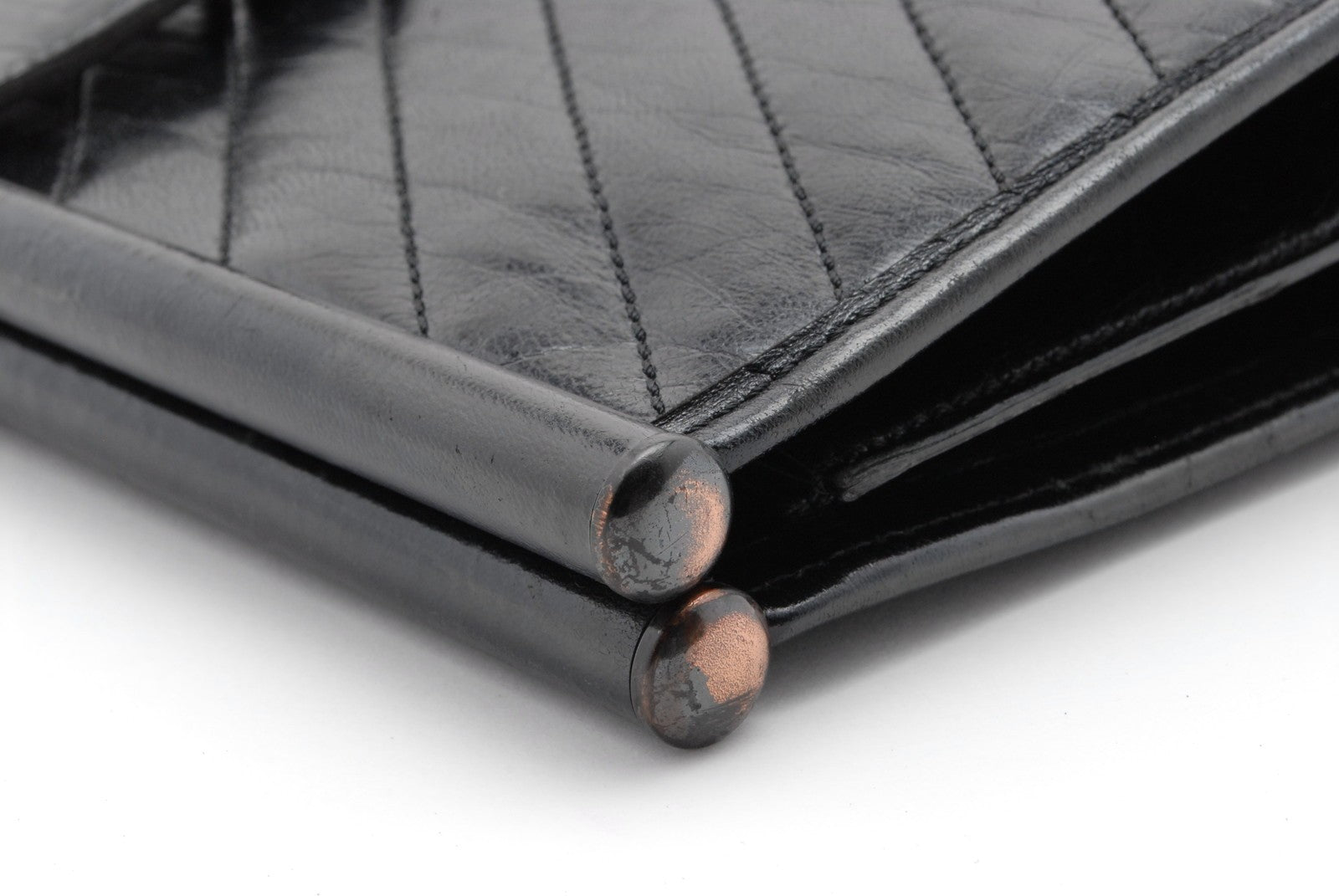 Saint Laurent Yves Clutch Bag - Black, Leather