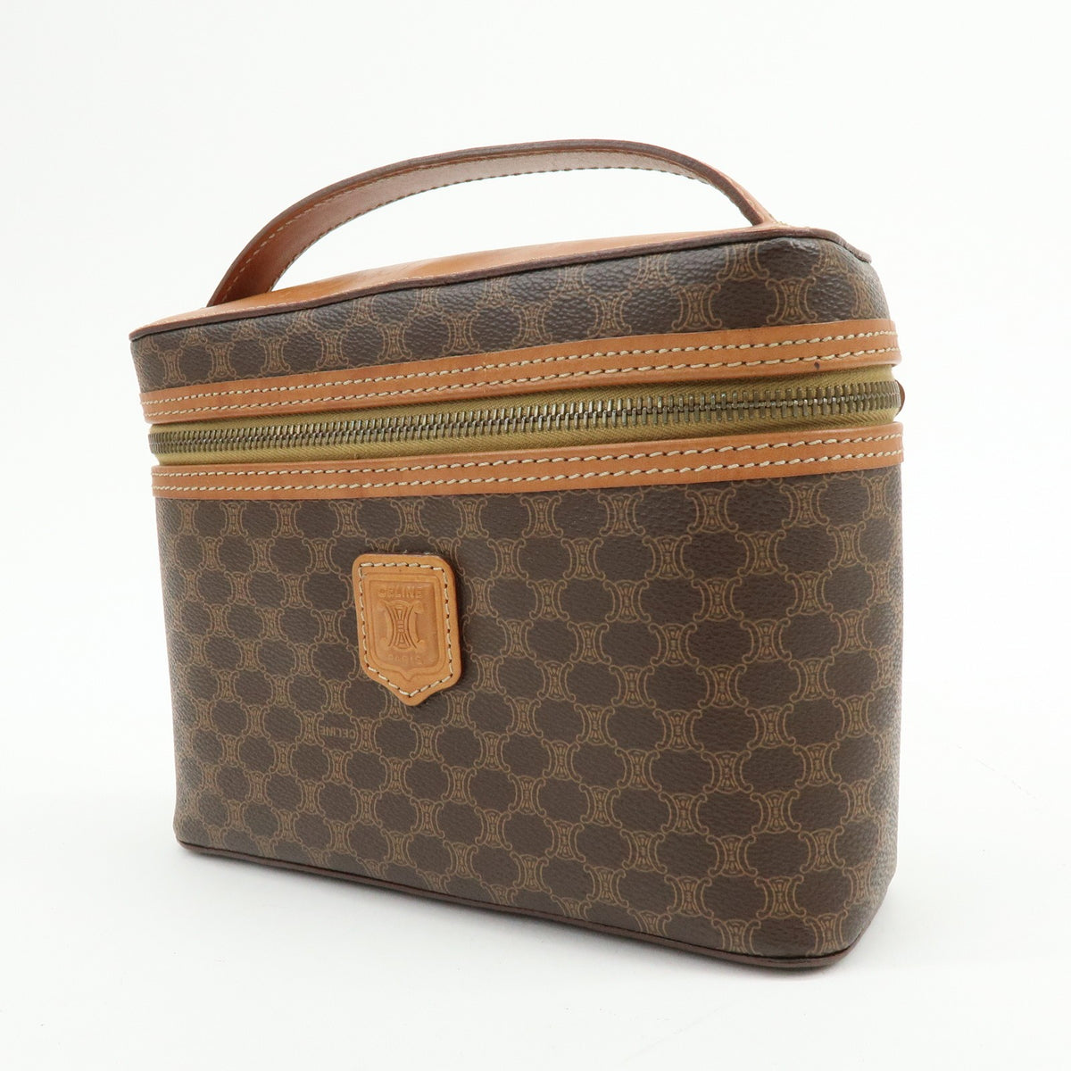 Celine Hand Bag - Brown, PVC Leather