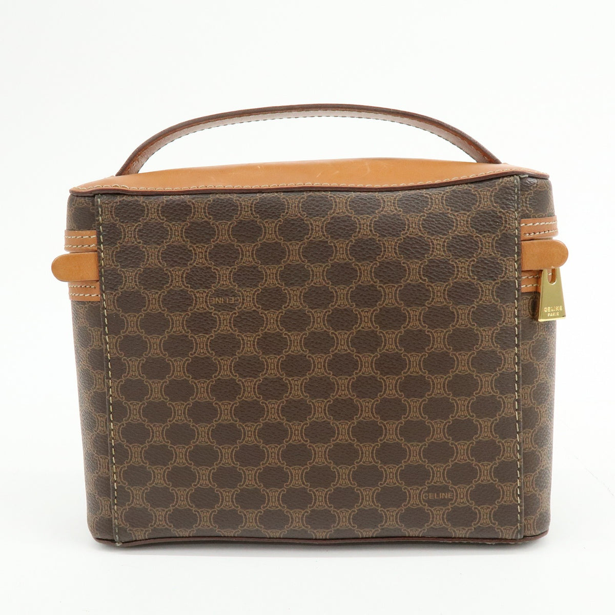 Celine Hand Bag - Brown, PVC Leather
