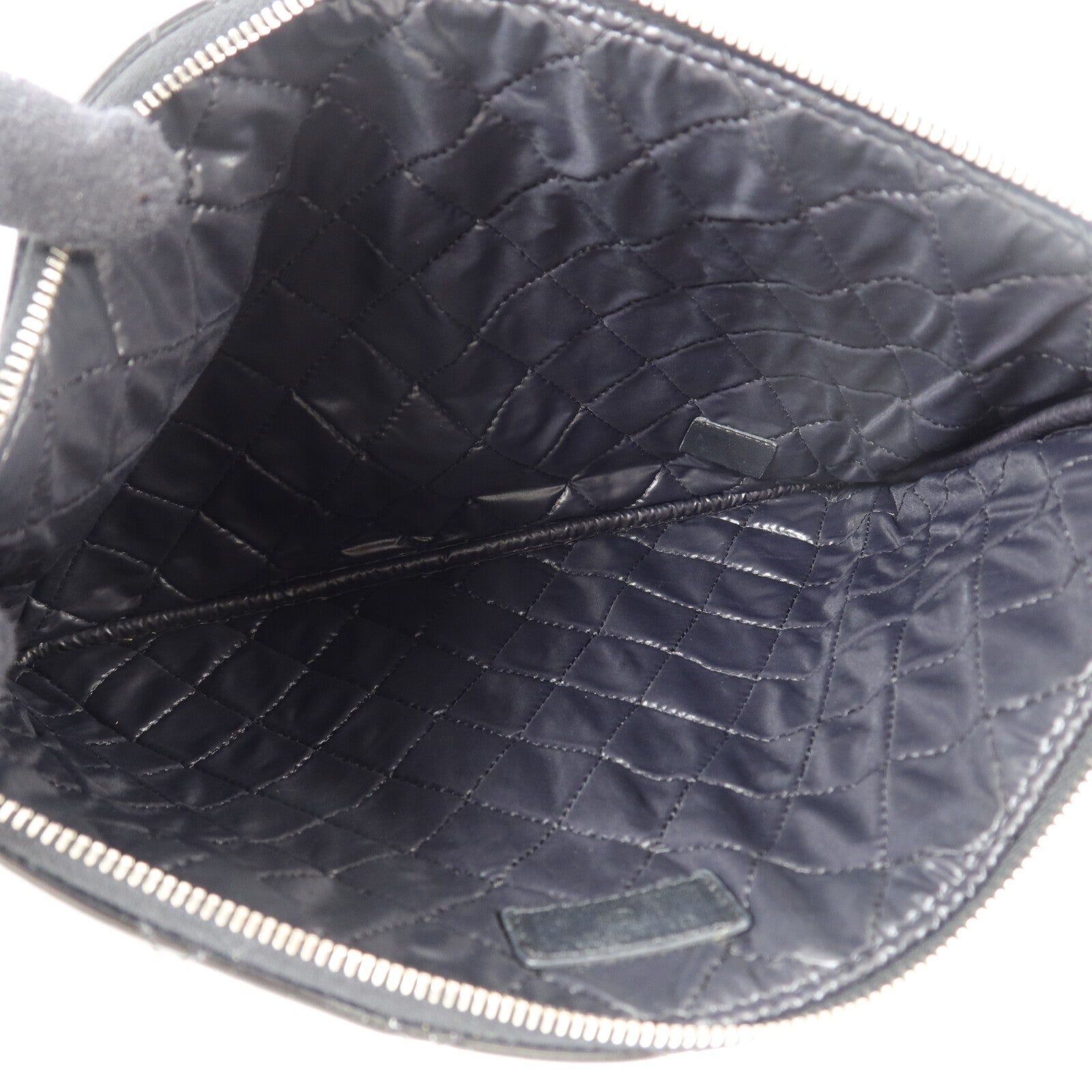 CHANEL CC SHW Clutch Second Bag - Black, Calfskin