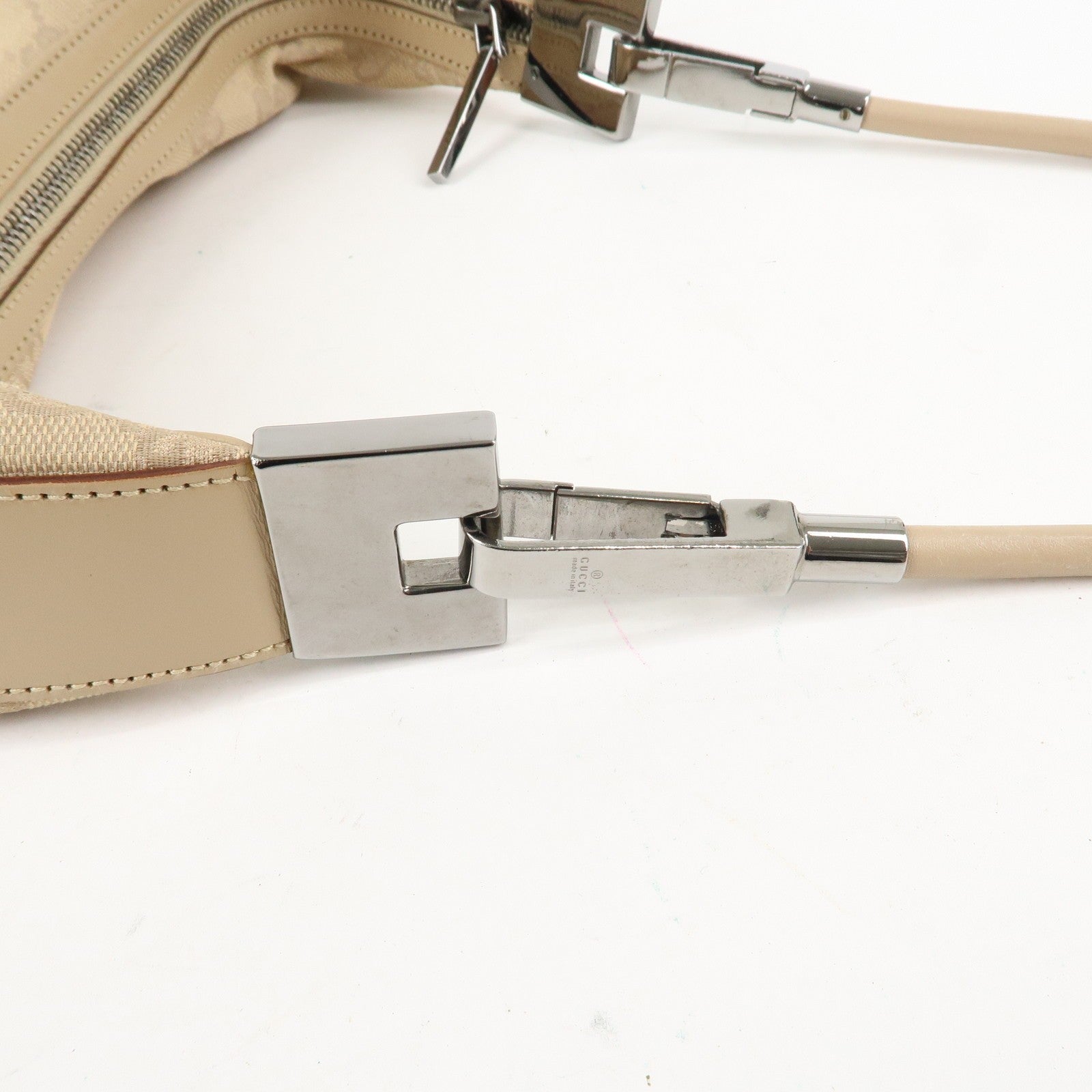 Gucci Shoulder Bag - Beige, Canvas 