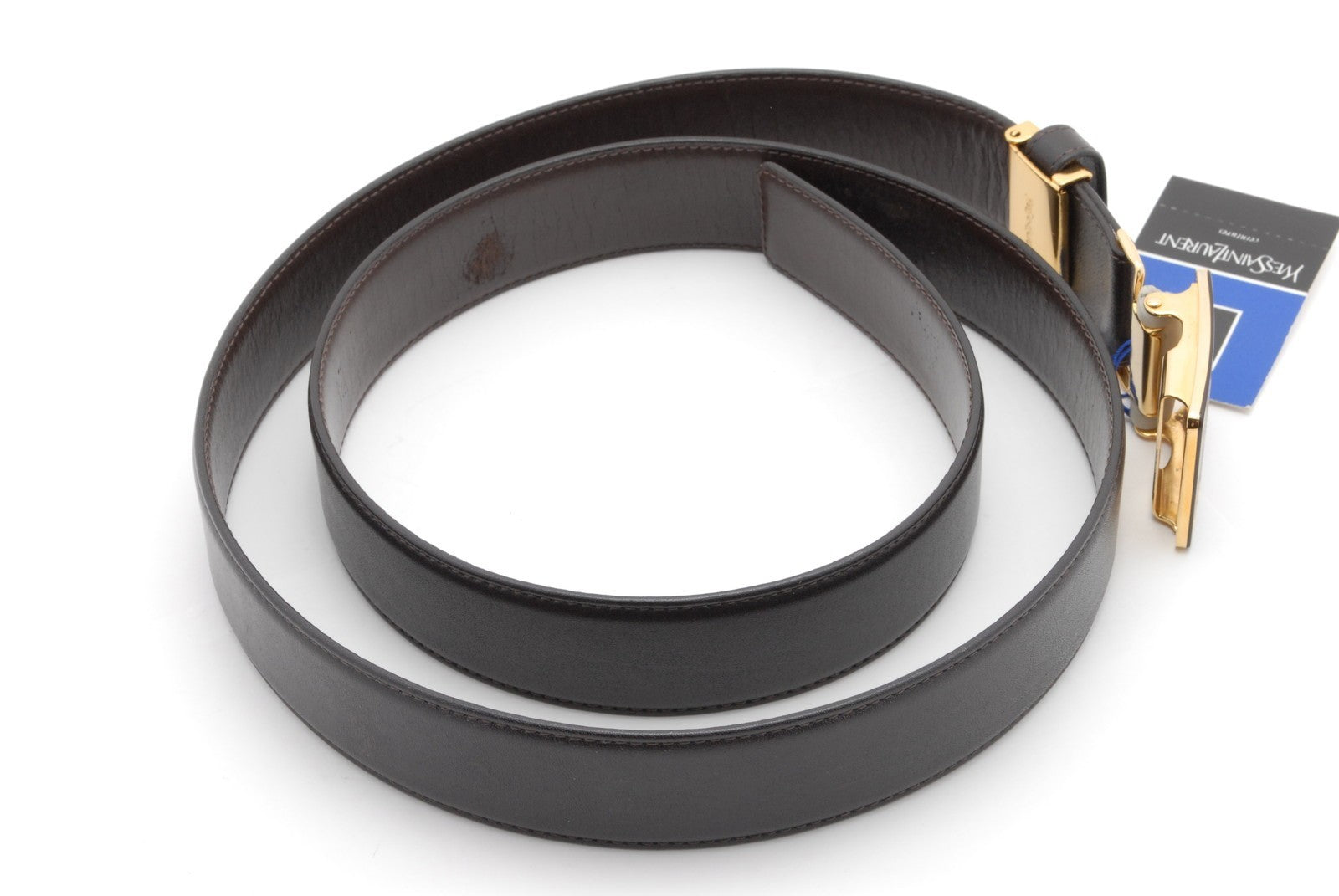Yves Saint Laurent Vintage Belt - Black, Leather