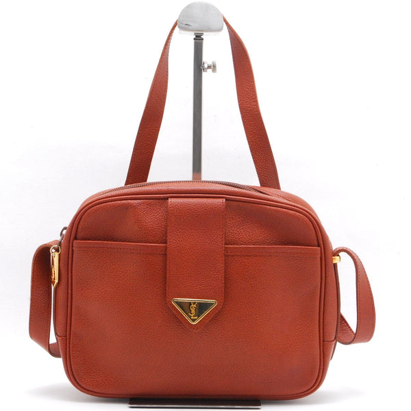 Saint Laurent Yves Saint Laurent Shoulder Bag - Brown, Leather