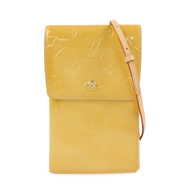 Louis Vuitton Shoulder Bag - Beige, Vernis Leather 