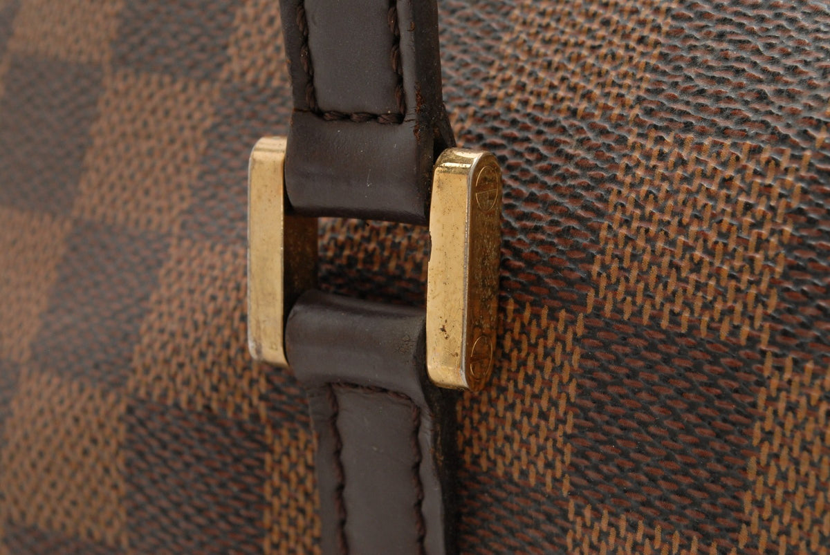 Louis Vuitton Damier Ebene Papillon 30 Hand Bag - Brown, PVC Leather