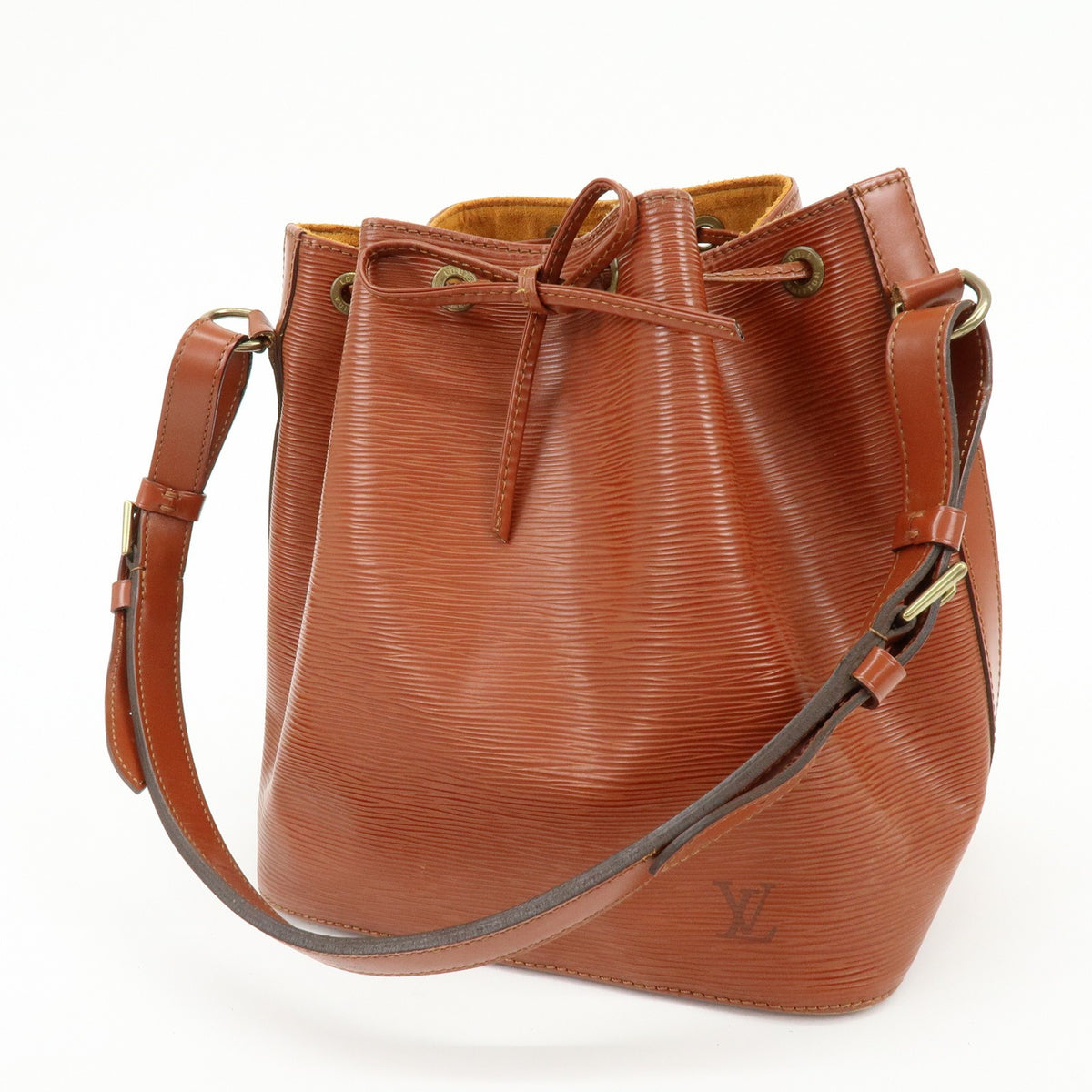 Louis Vuitton Epi Petit Noe Shoulder Bag - Kenya Brown, Epi Leather