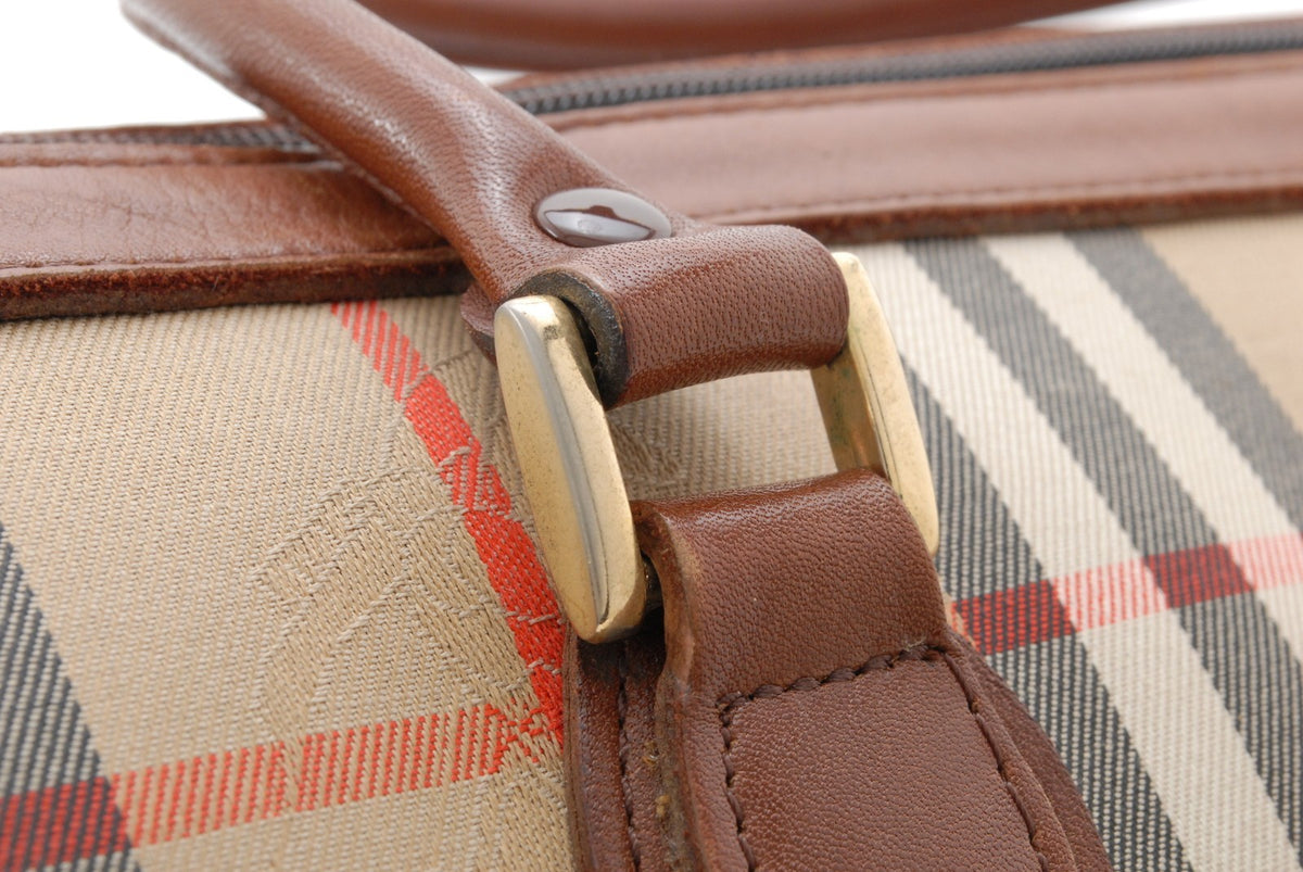 Burberry Nova Shoulder Bag - Brown, Canvas