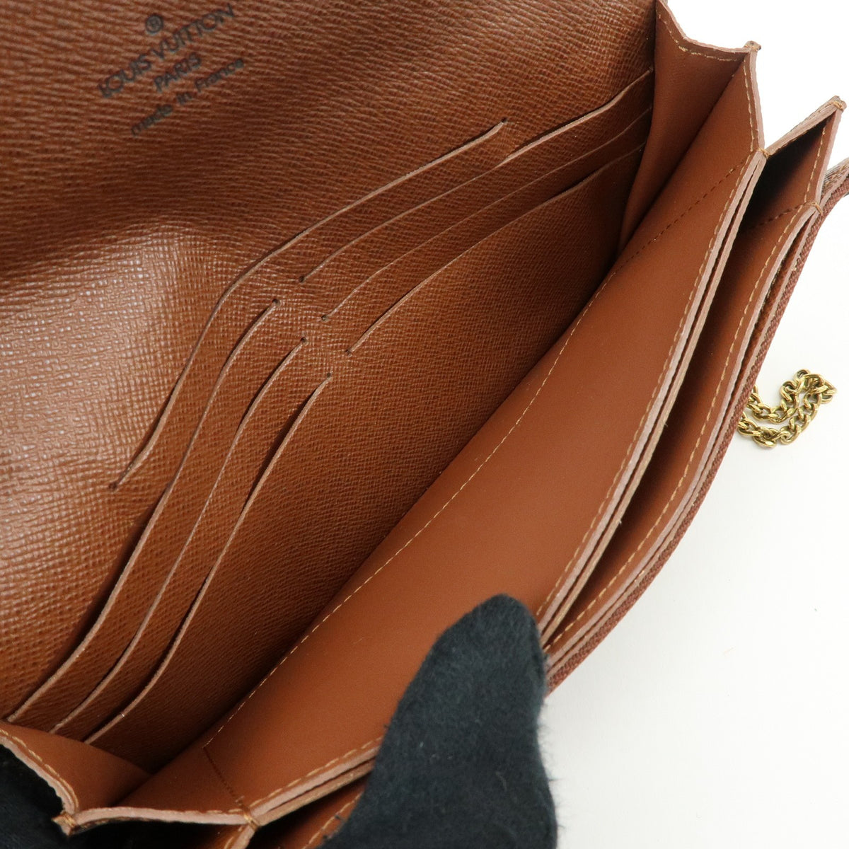Louis Vuitton Portefeuille Accordion Long Wallet - Brown, Canvas