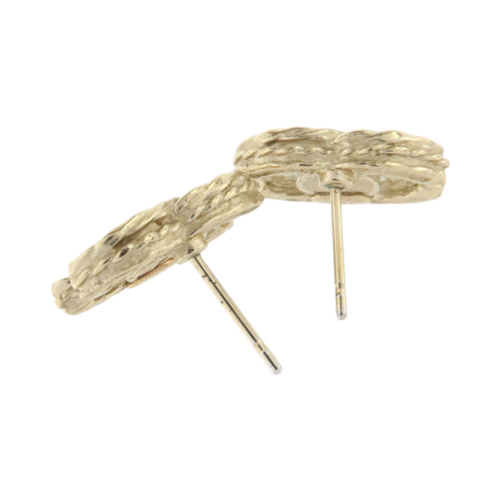 CHANEL CC Earrings - White, Other