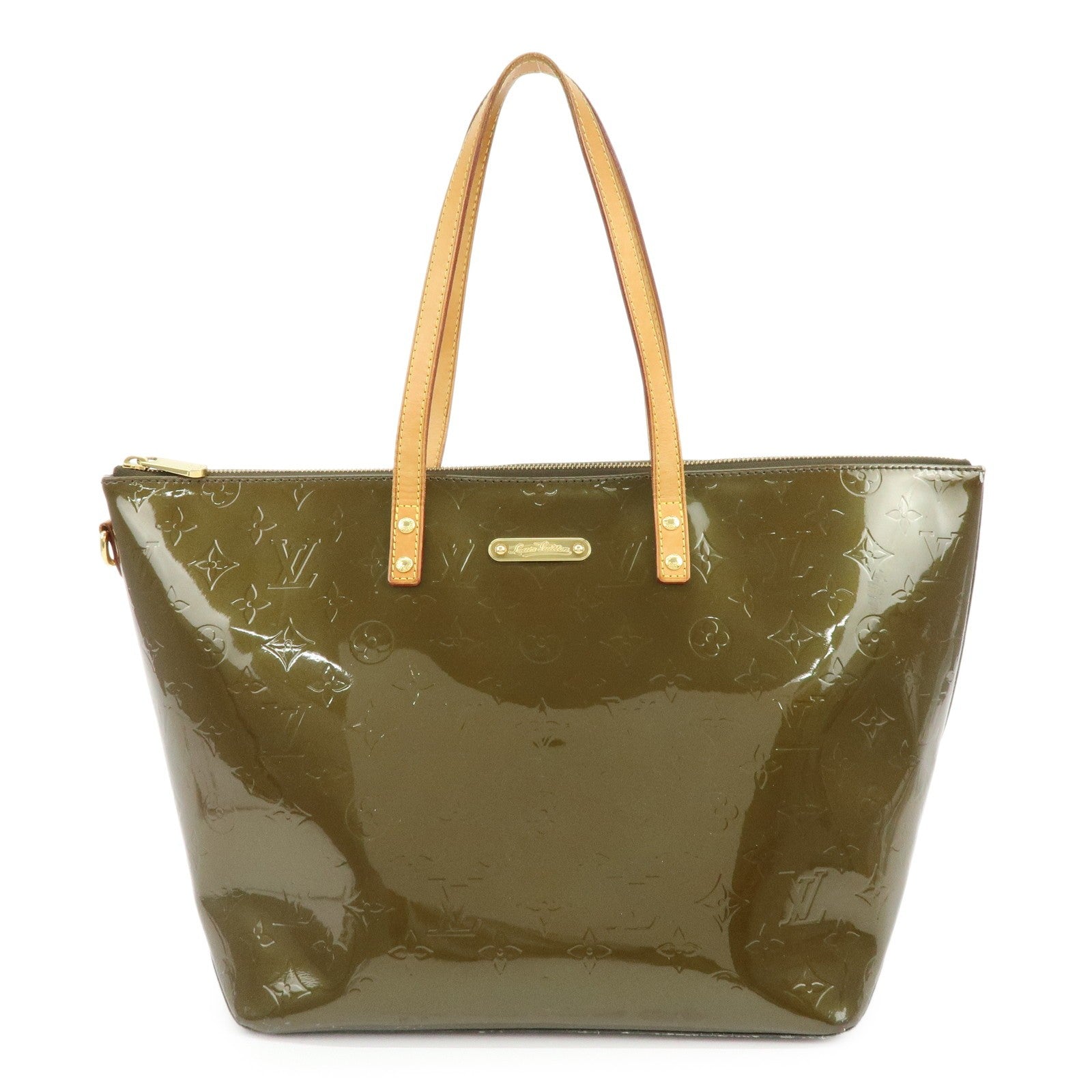 Louis Vuitton Tote Bag - Vert Bronze, Monogram Vernis
