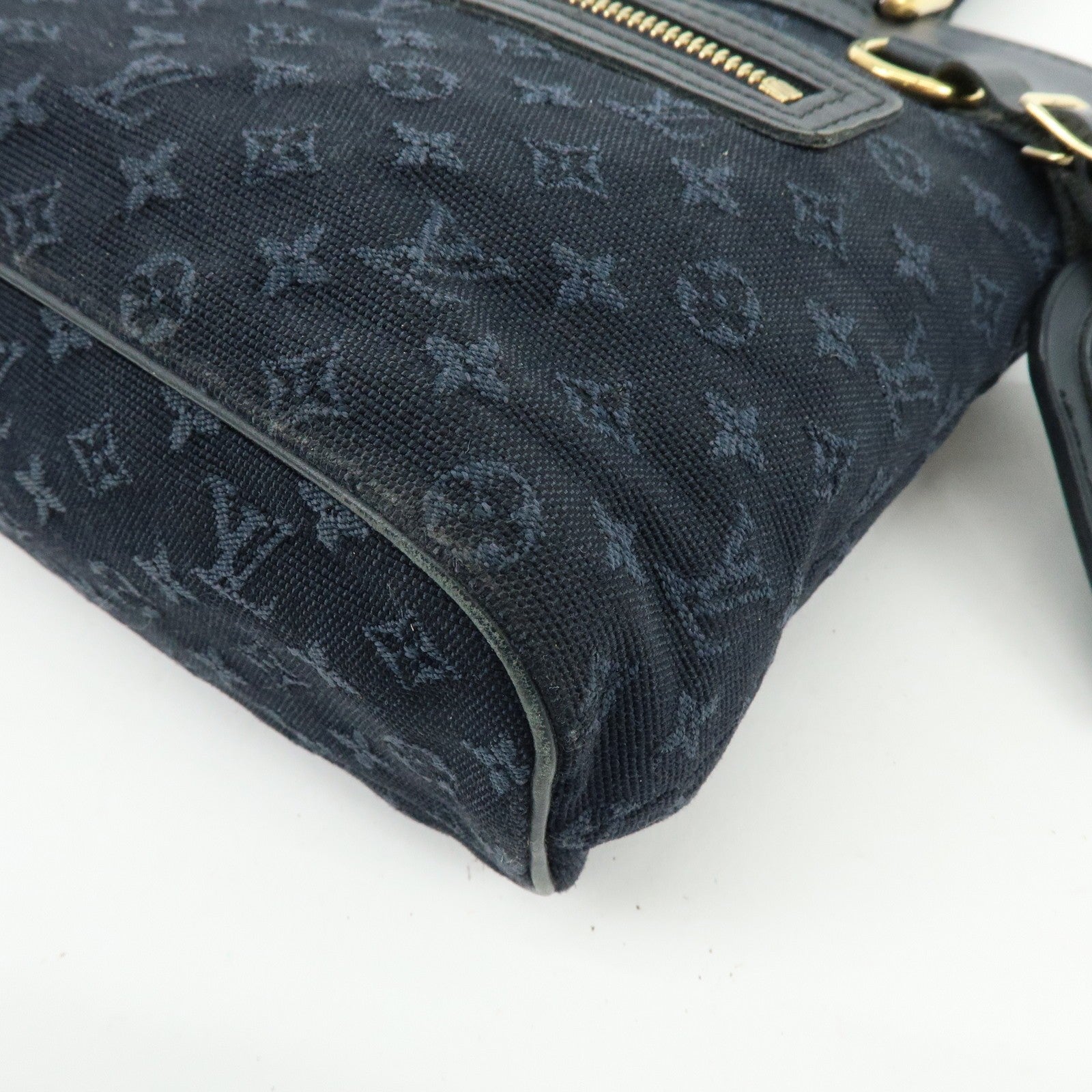 Louis Vuitton Monogram Mini Lucille PM Tote Bag - TST Blue, Monogram Mini Canvas 