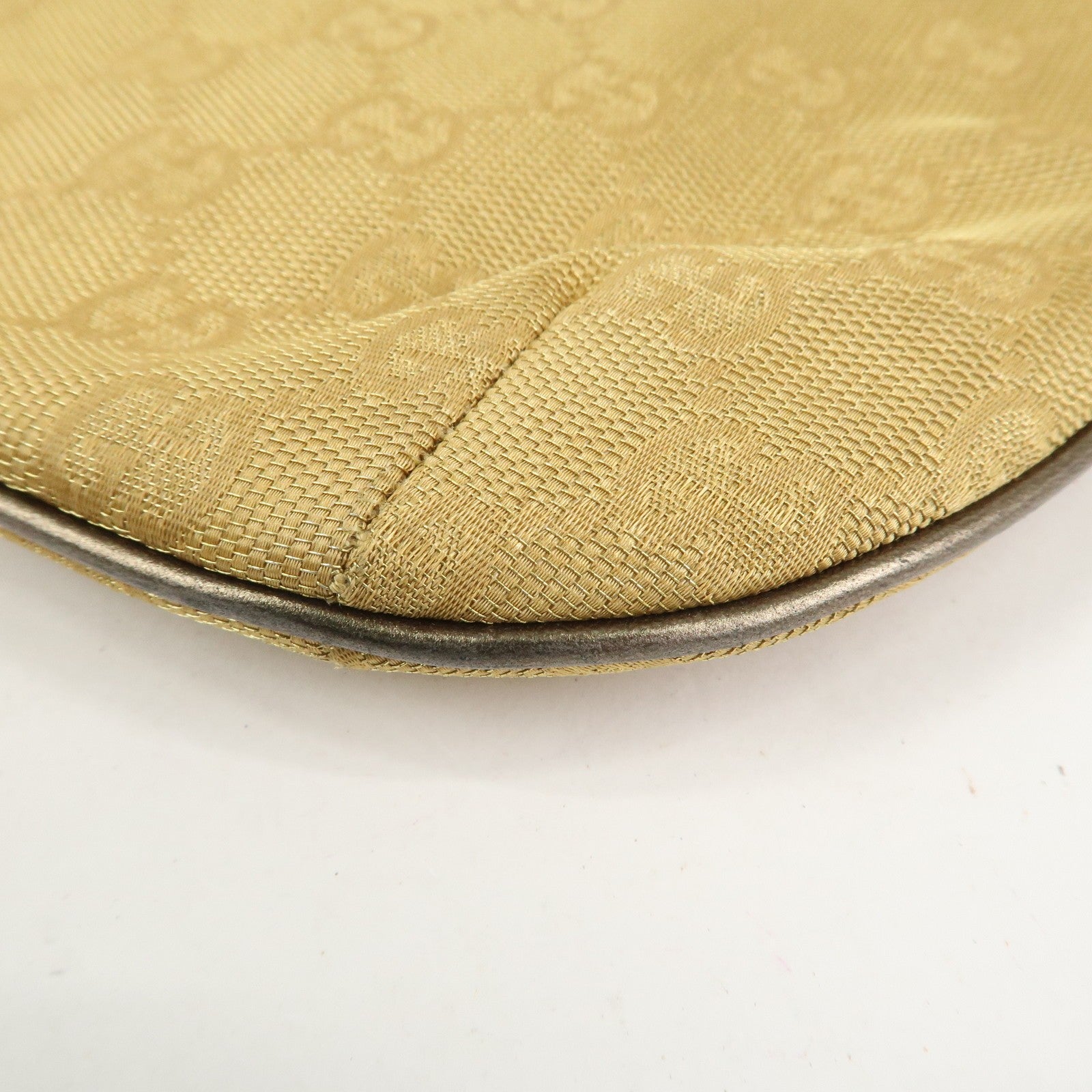 Gucci Shoulder Bag - Gold, GG Canvas Leather