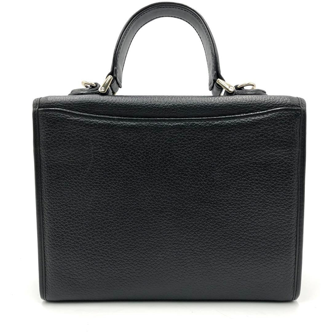 Burberry 2way Handbag - Black, Leather