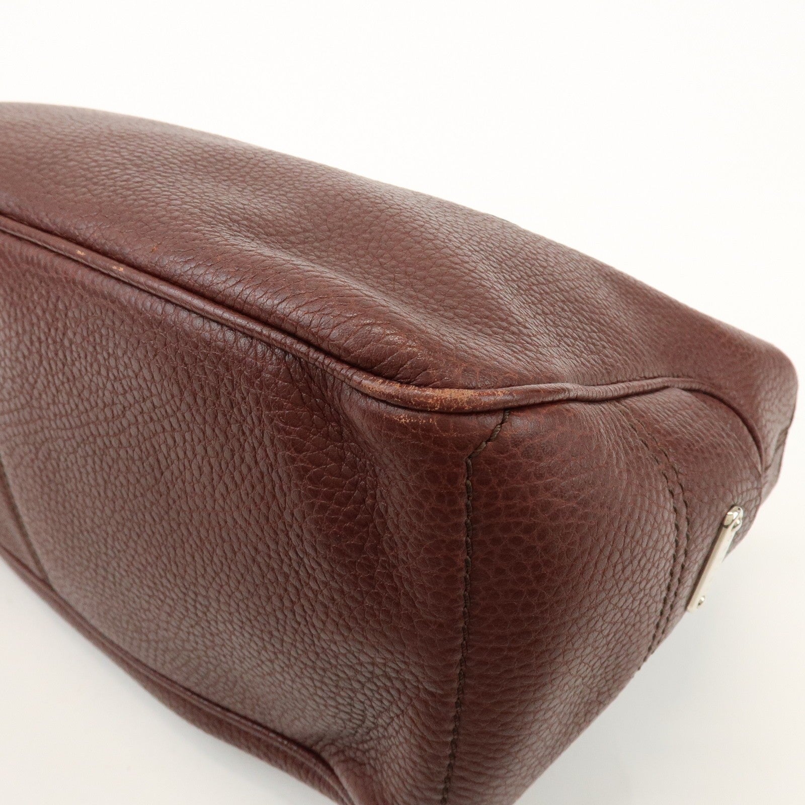 Celine Boogie Handbag - Brown, Leather