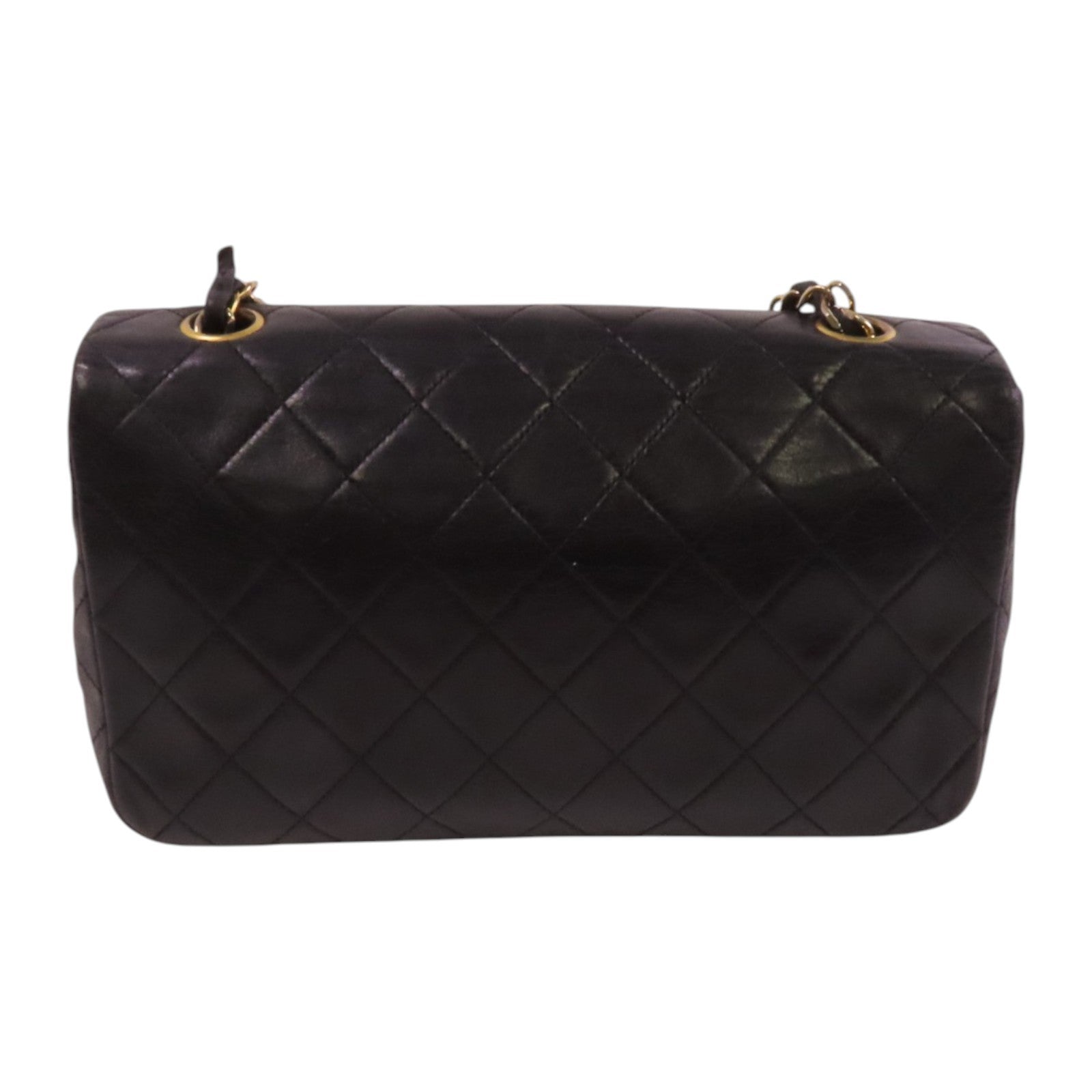 CHANEL CC GHW Shoulder Bag - Black, Lambskin