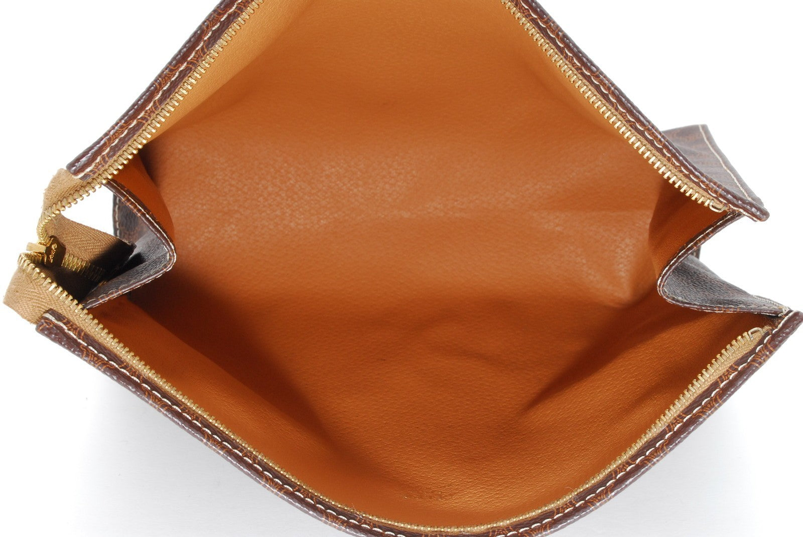 Celine Macadam Clutch Bag - Brown, PVC Leather